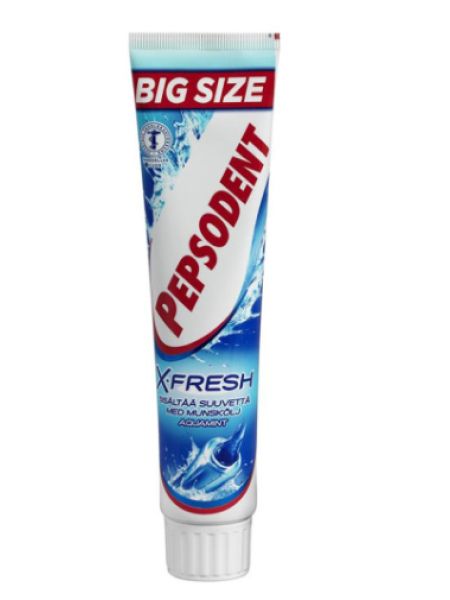 Зубная паста Pepsodent X-Fresh Aquamint 125 мл освежающая