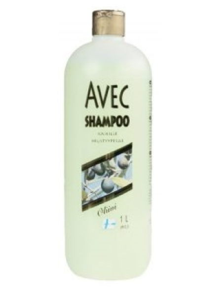 Шампунь для волос Avec Shampoo Oliivi 1л оливковый
