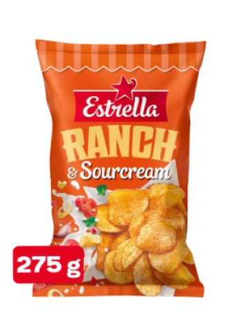 Картофельные чипсы Estrella Ranch 275 г