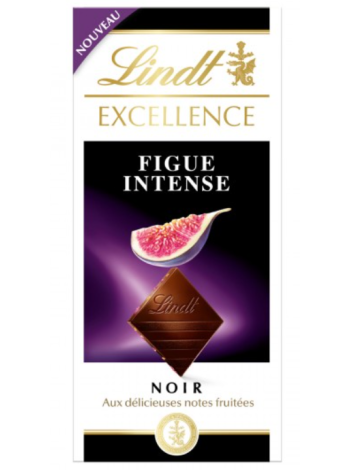 Темный шоколад Lindt Figue Intense с инжиром 100 г