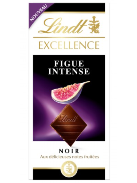 Темный шоколад Lindt Figue Intense с инжиром 100 г