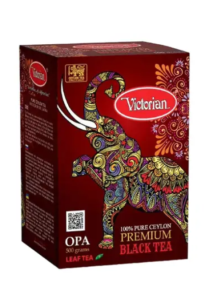 Чай чёрный крупнолистовой Victorian Pure Ceylon OPA 500г