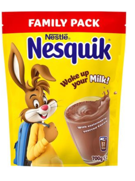 Какао Nestle Nesquik Kaakaojuomajauhe 700 г 