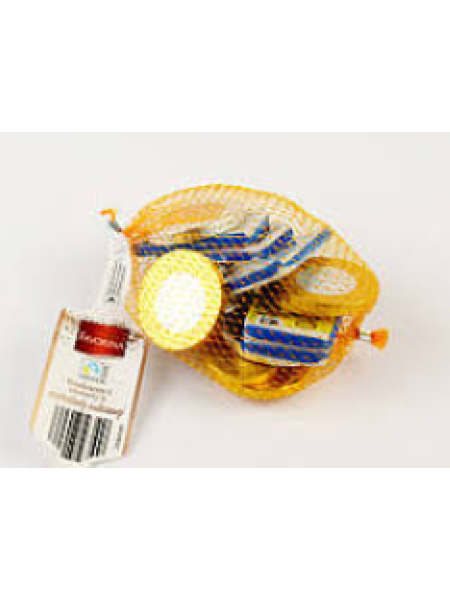 Шоколадные монетки в сетке Favorina chocolate coins 150 г