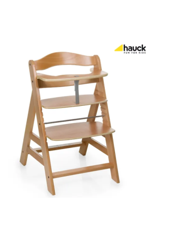 Детский стульчик для кормления Hauck Alpha+ натуральный цвет