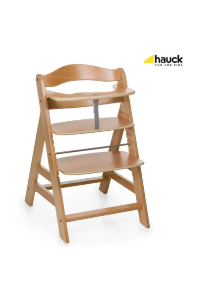 Детский стульчик для кормления Hauck Alpha+ натуральный цвет