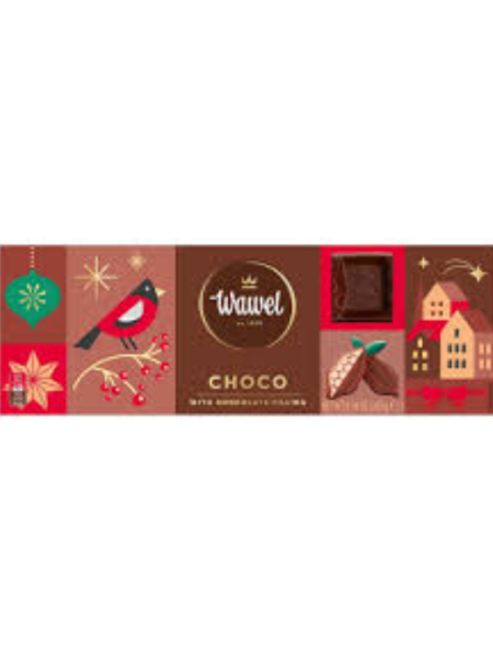 Плиточный шоколад Wawel Choco 265 г с шоколадной начинкой