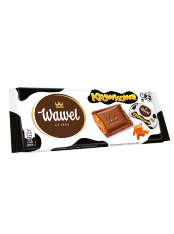 Молочный шоколад с помадной начинкой Wawel Czekolada Krówkowa 90 г