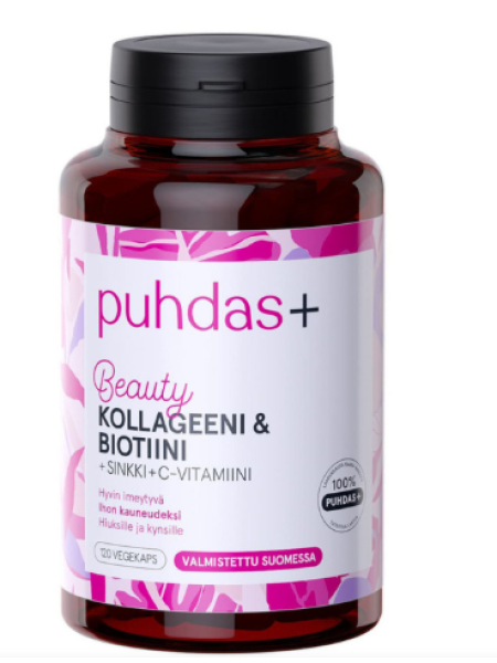 Коллаген и биотин Puhdas+ Beauty 120 капс. 