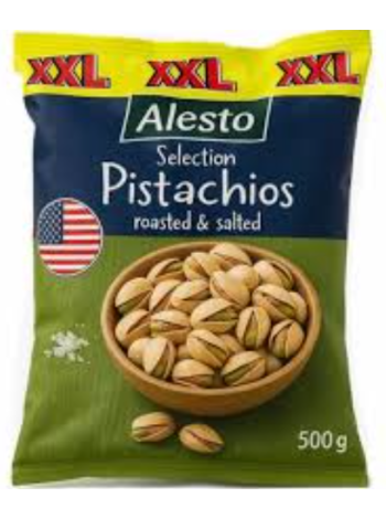 Фисташки Alesto Californian Pistachios с солью 500г