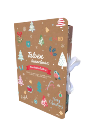 Рождественский календарь с какао Prescott kaakaojoulukalenteri 480 г