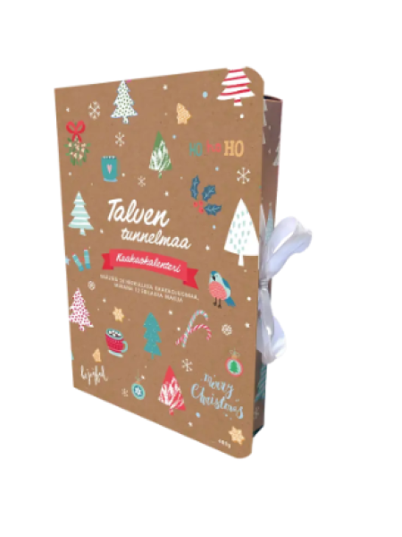 Рождественский календарь с какао Prescott kaakaojoulukalenteri 480 г