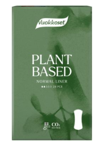 Прокладки гигиенические Vuokkoset Plant Based Normal 24 шт 