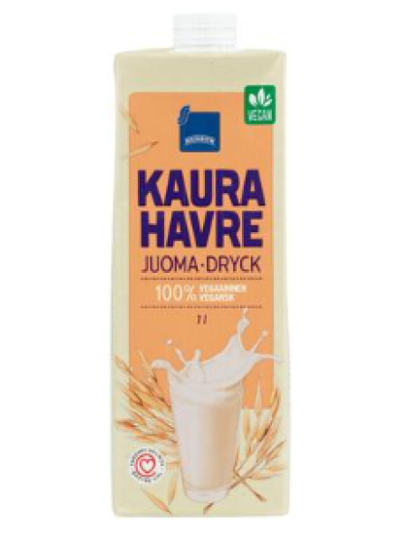Овсяное молоко Rainbow kaurajuoma 1л