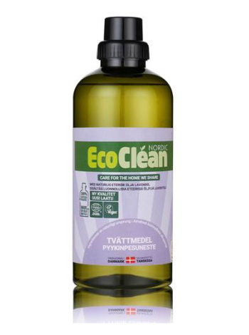 Жидкий стиральный порошок Eco Clean 1л с ароматом эфирных масел