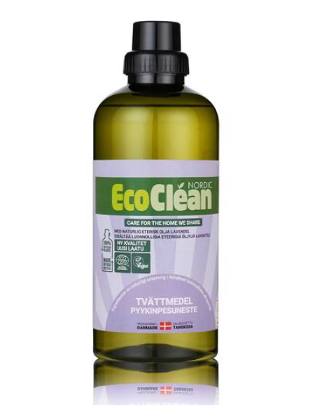Жидкий стиральный порошок Eco Clean 1л с ароматом эфирных масел