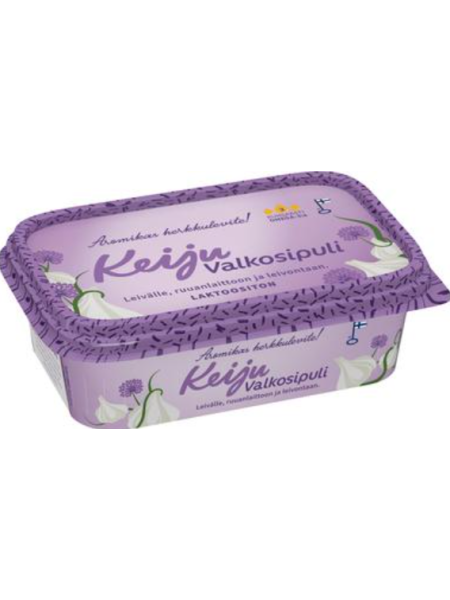 Спред чесночный на рапсовом масле Keiju laktoositon 60% жирности 250г