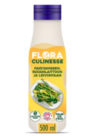 Жидкий маргарин Flora Culinesse Laktoositon 500 мл с витаминами