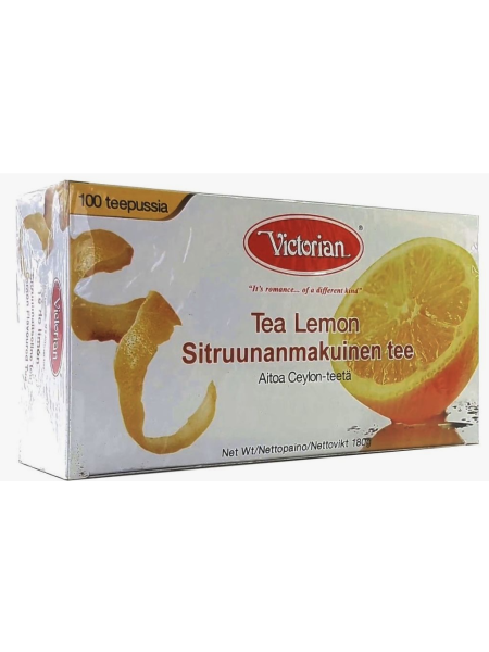 Черный чай с лимоном Victorian Lemon 100шт