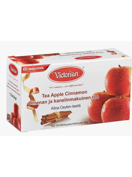 Чай чёрный Victorian Tea Apple Cinnamon 100 шт яблоко с корица