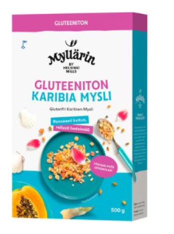 Мюсли безглютеновые Myllärin Gluteeniton Karibia Mysli 500 г