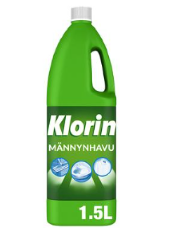 Отбеливатель и дезинфицирующее средство на основе сосновых шишек Klorin Männynhavu 1500 мл