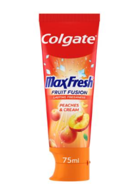 Зубная паста Colgate Max Fresh Fruit Fusion 75 мл персик и сливки 