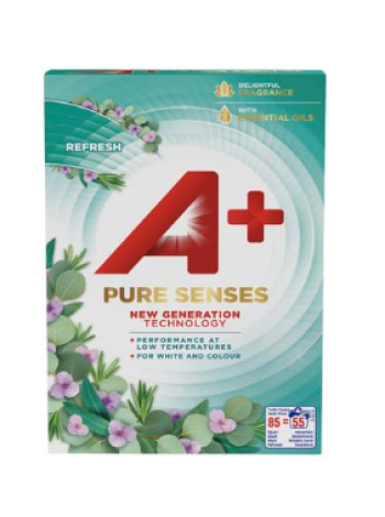 Стиральный порошок A+ Pure Senses Refresh 3,6 кг