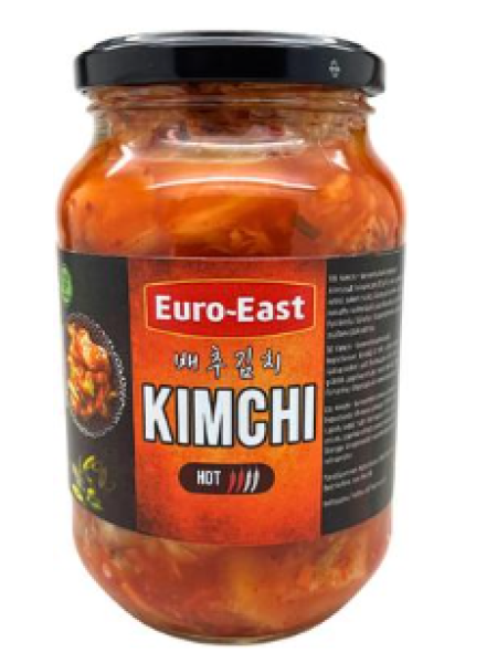Европейский салат из ферментированной китайской капусты Кимчи Euro-East Kimchi 440г без глютена 