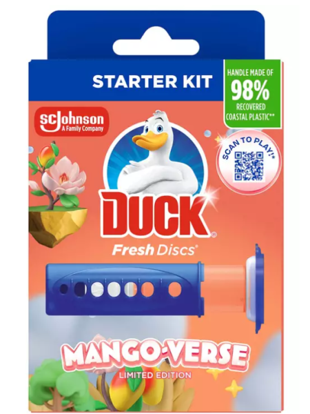 Освежитель - диски для туалета Duck Fresh Discs Mango-Verse 36 мл