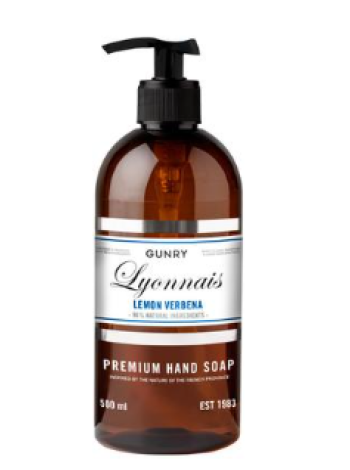 Мыло для рук Gunry Premium Hand Soap Lemon Verbena 500мл