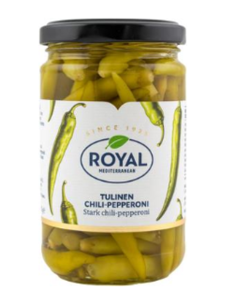 Королевский острый перец чили пепперони Royal tulinen chili-pepperoni 280/110г