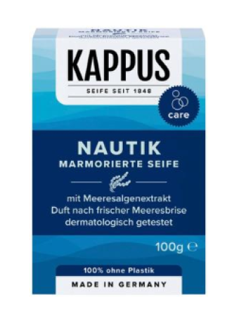 Кусковое мыло с водорослями Kappus Nautik merisaippua 100 г