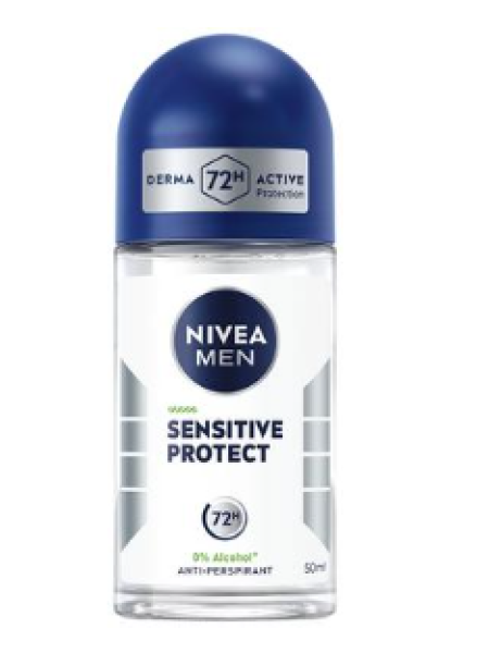 Шариковый антиперспирант NIVEA MEN Sensitive Protect Deo 50мл 