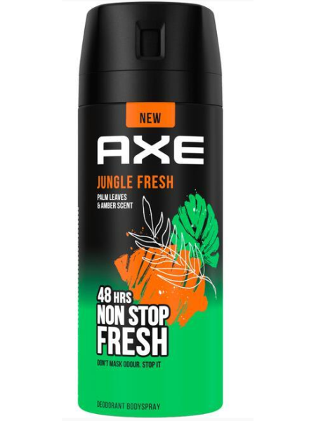Антиперспирант мужской Axe Deodorant Bodyspray Jungle Fresh 150 мл