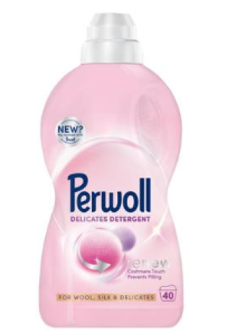 Гель для стирки Pesugeel Perwoll Wool 2л для шерсти и деликатных тканей
