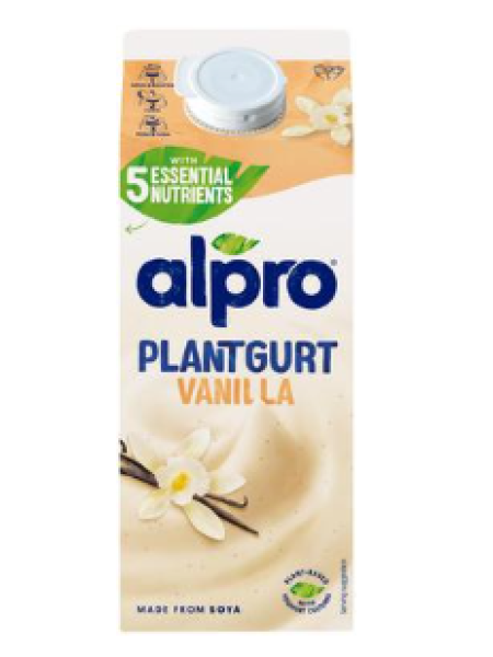 Ферментированный соевый продукт Alpro Plantgurt Vanilja 750г ваниль 