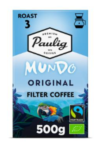 Молотый кофе Paulig Mundo Luomu 500г