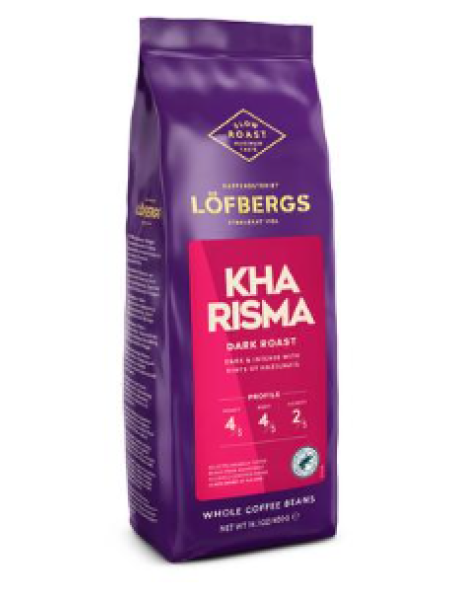 Кофе в зернах Löfbergs Lila Kharisma 400г