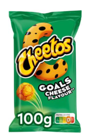 Кукурузные чипсы Cheetos Goals Cheese 100 г