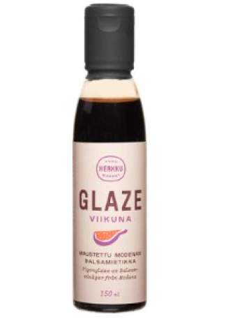 Бальзамический уксус из Модены со вкусом инжира Herkku Glaze 150 мл