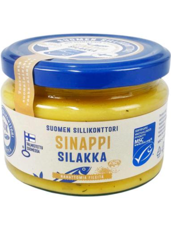 Сельдь в горчице Suomen Sillikonttori Sinappisilakka 280г