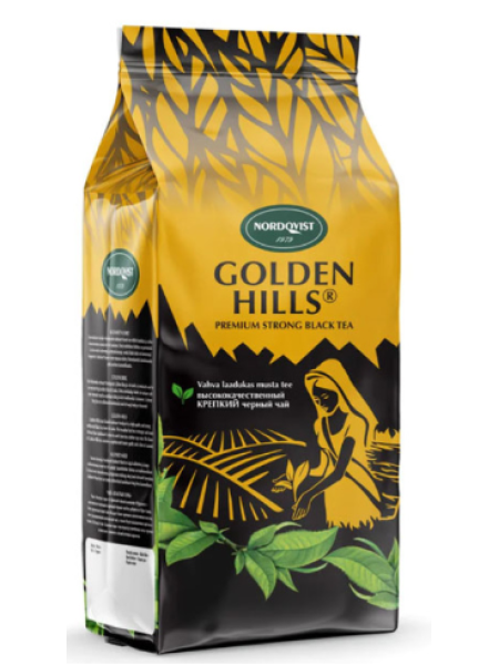 Чай чёрный крупнолистовой Nordqvist Golden Hills 800г