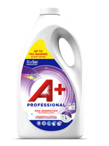 Жидкое средство для стирки цветного белья  A+ Professional 5л