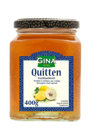 Джем из айвы Gina 400г стекло