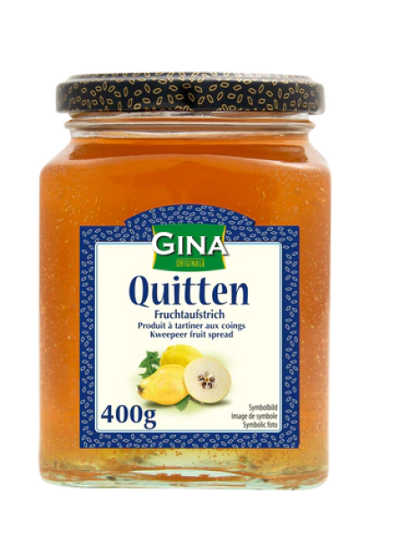 Джем из айвы Gina 400г стекло