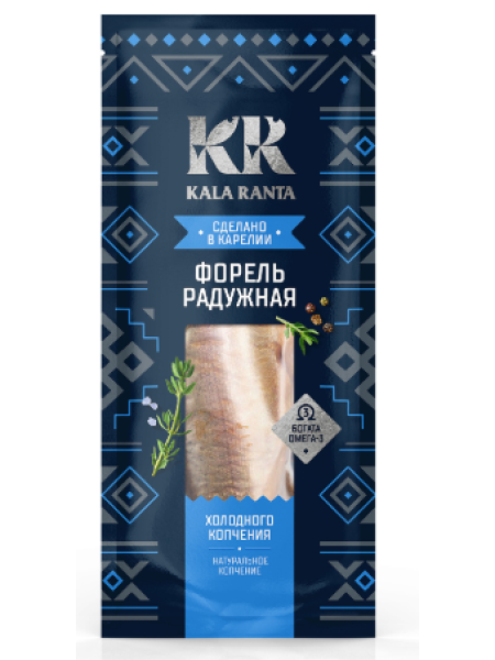 Форель радужная холодного копчения балык 1кг Карелия