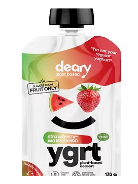 Пюре из клубники и арбуза Ygrt 130г на растительной основе