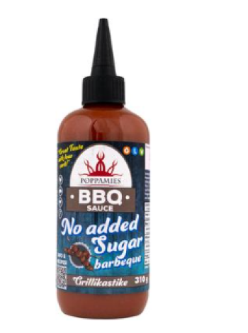 Соус для барбекю Poppamies BBQ Sauce 310 г без добавления сахара