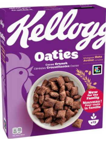 Хрустящие хлопья Kellogg's Oaties Cocoa Crunch 360г